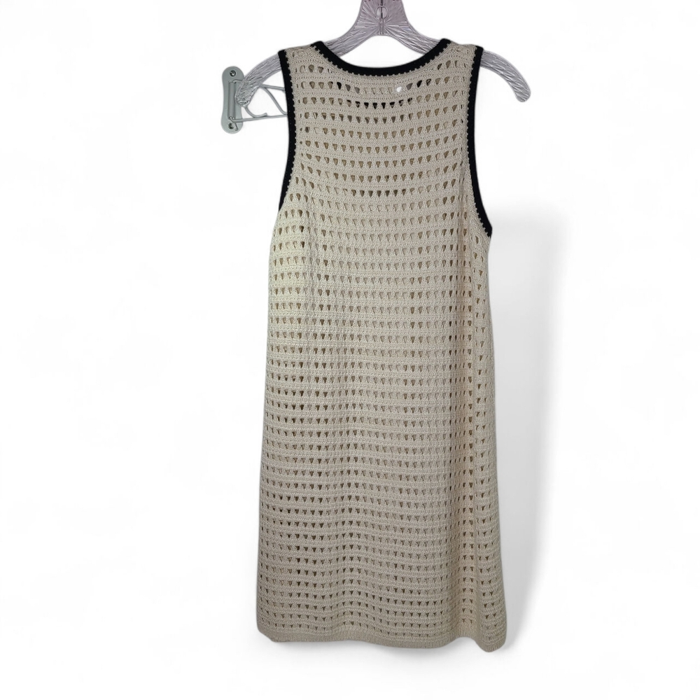 Universal Thread Crochet Openwork Knit Sleeveless… - image 4